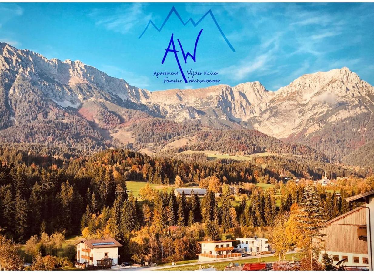 Aw - Apartment Wilder Kaiser Scheffau am Wilden Kaiser Eksteriør billede